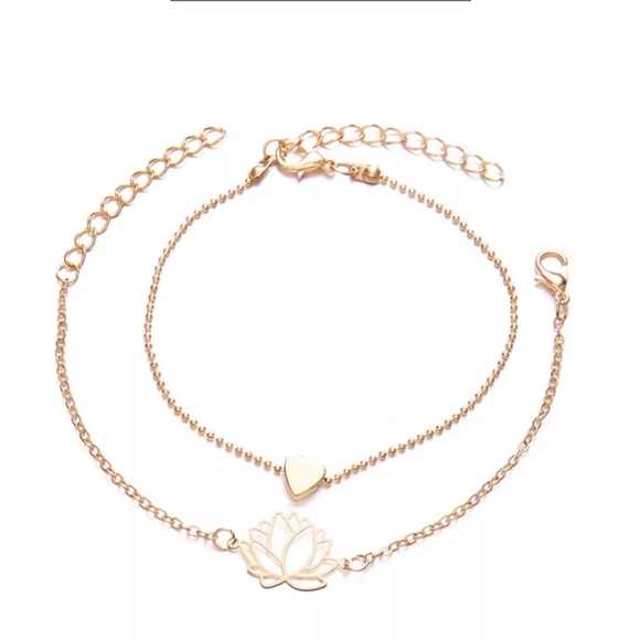 *Pheobe* Gold Bracelet Set - Picture 5 of 6